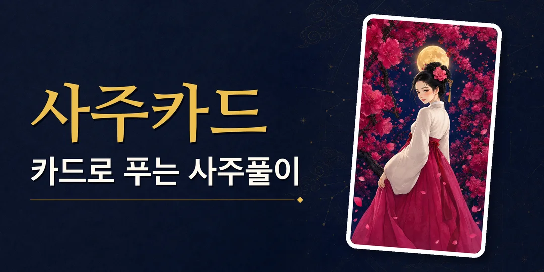 사주카드, 카드로 푸는 사주풀이